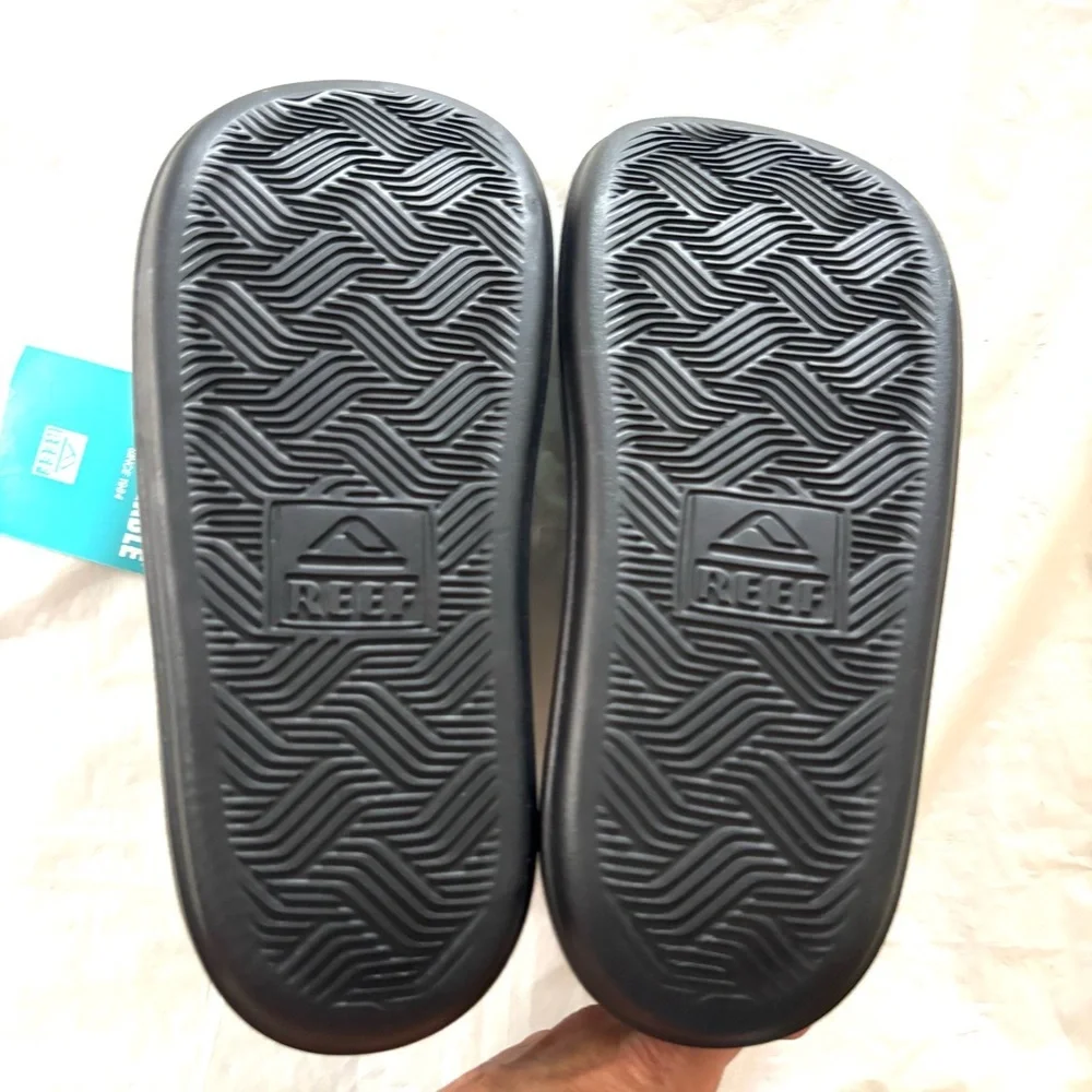 NWT Reef Oasis Double Up Slide Cushion Sandals SZ 7